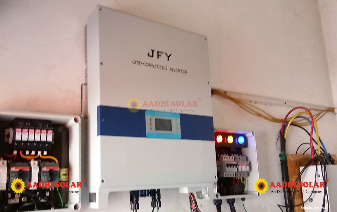 Aadhi Solar AADHI SOLAR 1KW - 20KW Transformerless ON-Grid Inverter manufacture in india | Coimbatore | Chennai
